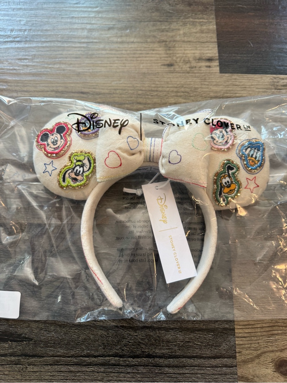 Stoney Clover Lane 2026 Mickey & Friends Ears Headband NWT